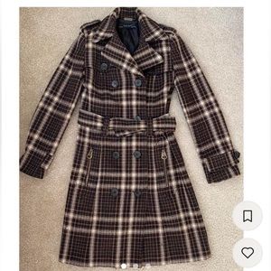 Zara Basics Chocolate Brown Coat